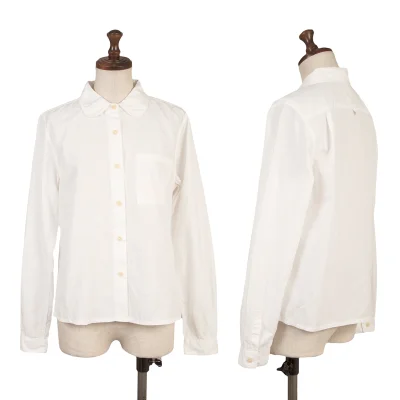 MHL Cotton Round Collar Long Sleeve Shirt