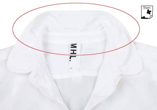 MHL Cotton Round Collar Long Sleeve Shirt K-163089_007