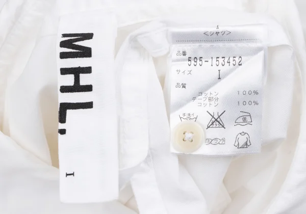 MHL Cotton Round Collar Long Sleeve Shirt K-163089_019