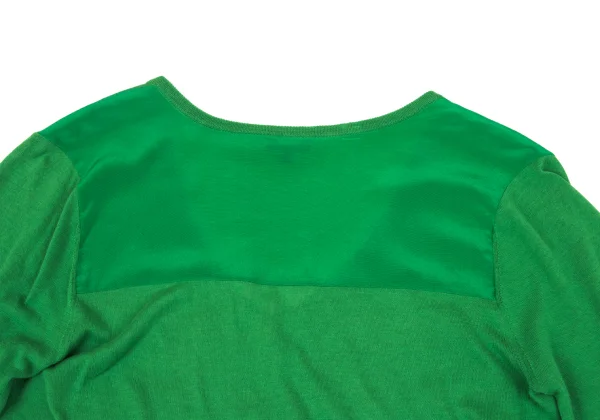 JOSEPH Cotton Back Switching Knit Sweater K-163091_012