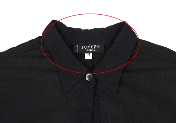 JOSEPH Cotton Switching Long Sleeve Shirt K-163092_003