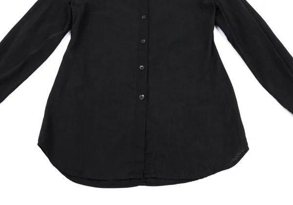 JOSEPH Cotton Switching Long Sleeve Shirt K-163092_009