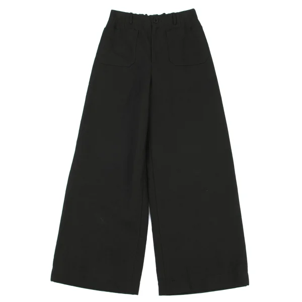 GALERIE VIE Linen Blended Straight Pants Black 32 K-163094_001