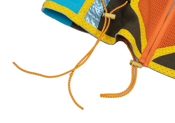 ISSEY MIYAKE Leather Taping Bungee Cord Technical Jacket K-163096_011