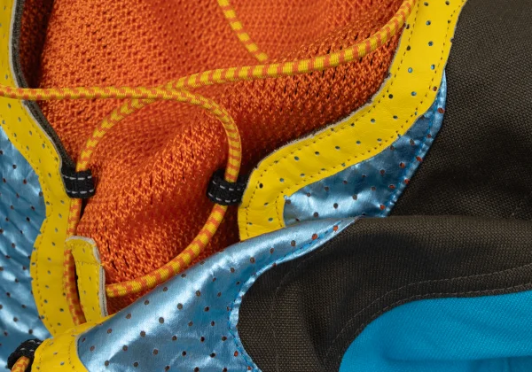 ISSEY MIYAKE Leather Taping Bungee Cord Technical Jacket K-163096_015