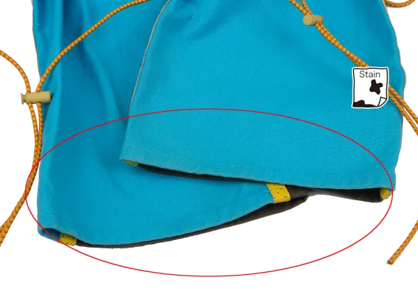 ISSEY MIYAKE Leather Taping Bungee Cord Pants K-163097_007