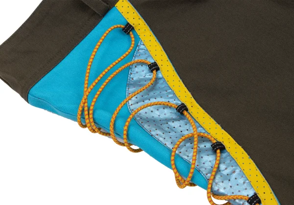 ISSEY MIYAKE Leather Taping Bungee Cord Pants K-163097_013