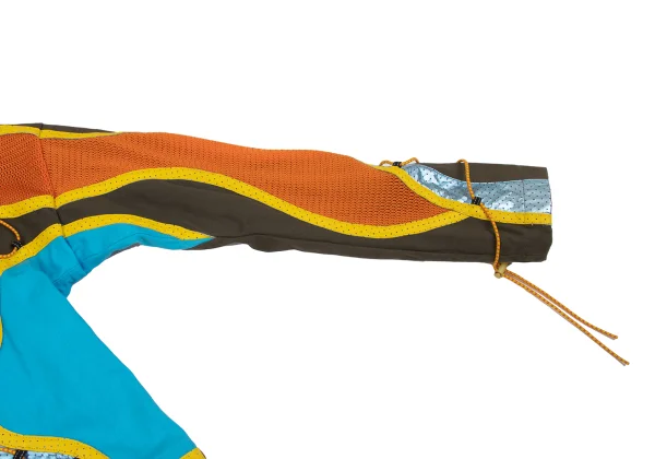 ISSEY MIYAKE Leather Taping Bungee Cord Technical Jacket & Pants K-163098_005