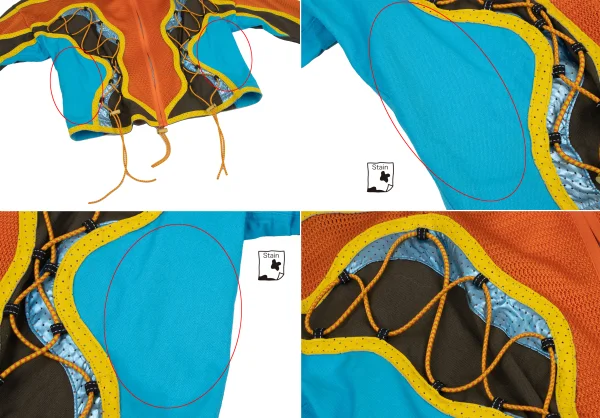 ISSEY MIYAKE Leather Taping Bungee Cord Technical Jacket & Pants K-163098_007