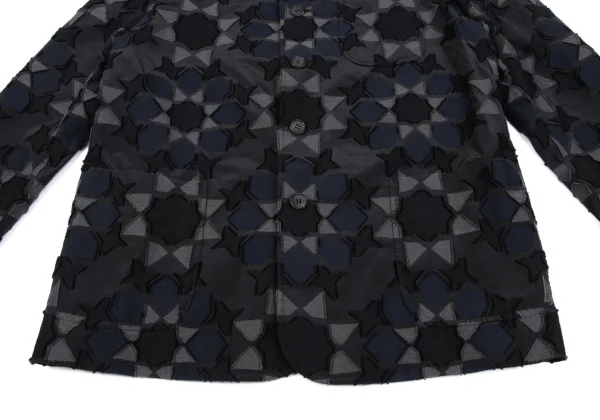 ISSEY MIYAKE MEN A-POC INSIDE Geometric Jacquard Woven Jacket K-163099_008