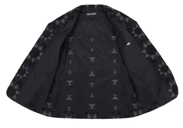 ISSEY MIYAKE MEN A-POC INSIDE Geometric Jacquard Woven Jacket K-163099_010
