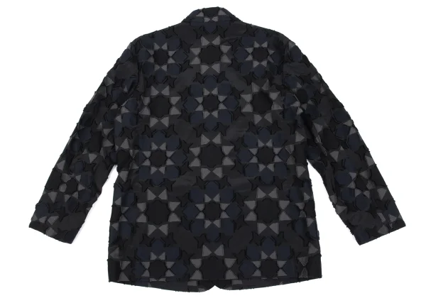 ISSEY MIYAKE MEN A-POC INSIDE Geometric Jacquard Woven Jacket K-163099_011