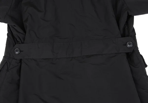 ISSEY MIYAKE MEN Fur Trim Padding Long Coat K-163100_015