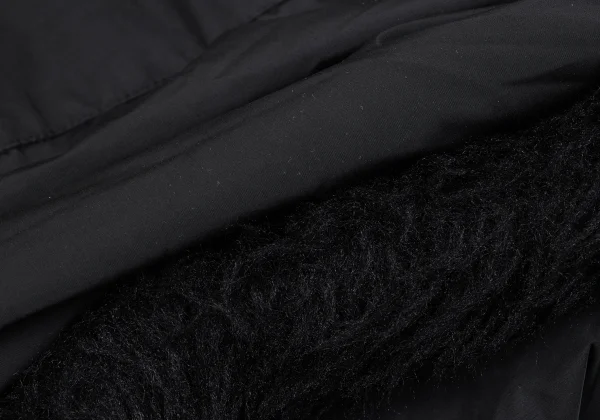 ISSEY MIYAKE MEN Fur Trim Padding Long Coat K-163100_017