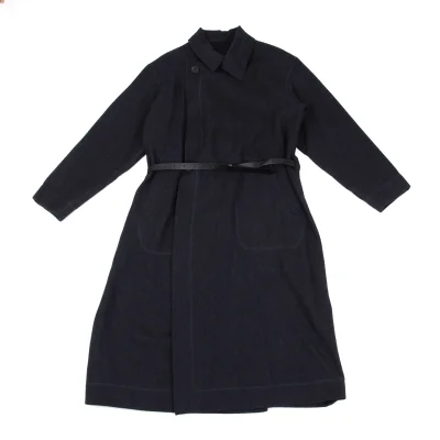ISSEY MIYAKE MEN Alpaca Blended Long Coat