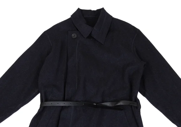 ISSEY MIYAKE MEN Alpaca Blended Long Coat K-163101_002