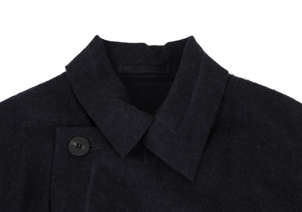ISSEY MIYAKE MEN Alpaca Blended Long Coat K-163101_003