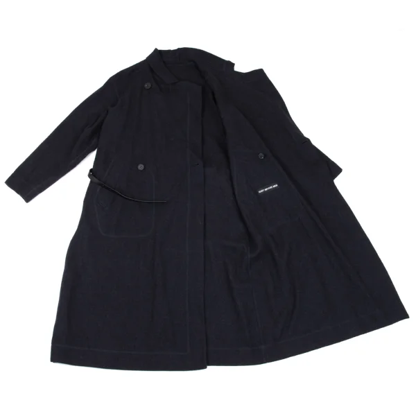 ISSEY MIYAKE MEN Alpaca Blended Long Coat K-163101_012