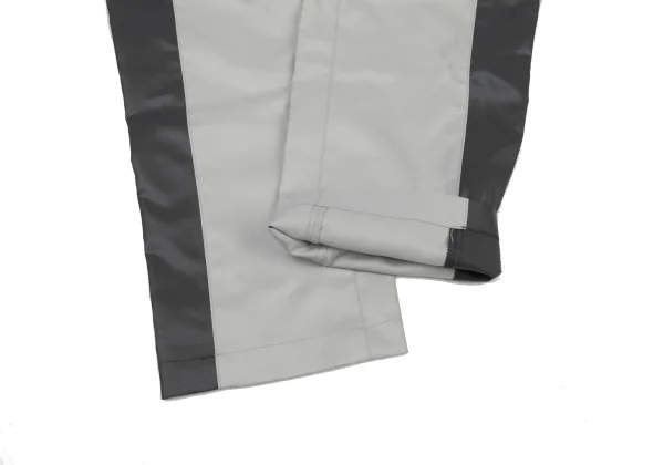 ISSEY MIYAKE MEN Poly Side Switching Shiny Tapered Pants K-163102_009