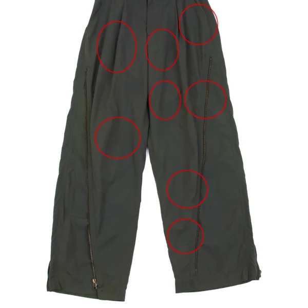 ISSEY MIYAKE MEN Poly Blend Zip Design Pants K-163103_008