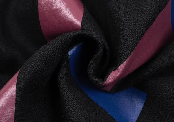 MASAKI MATSUSHIMA Line Printed Linen Jacket K-163104_017