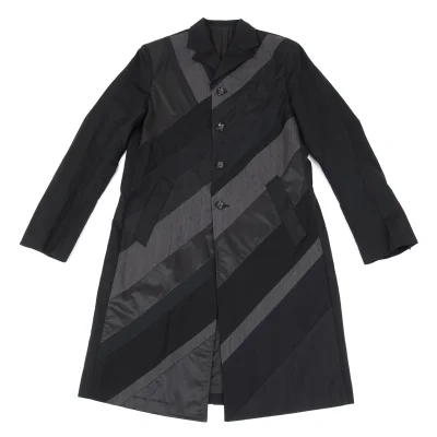 MASAKI MATSUSHIMA Front Switching Design Long Jacket