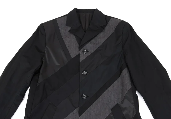 MASAKI MATSUSHIMA Front Switching Design Long Jacket K-163105_002
