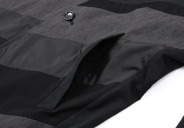 MASAKI MATSUSHIMA Front Switching Design Long Jacket K-163105_013