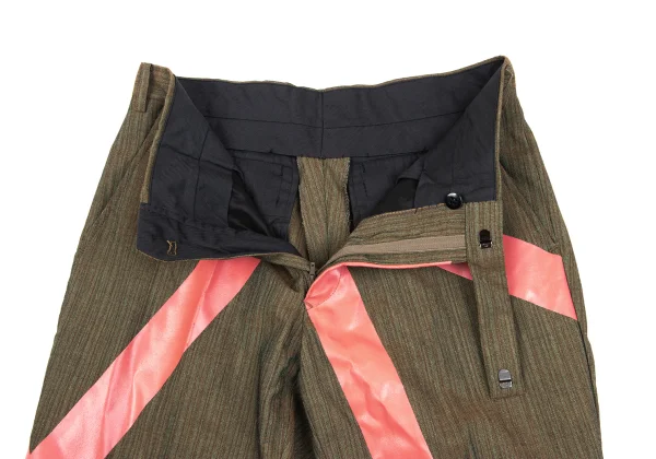 MASAKI MATSUSHIMA Wool Blend Pigment Line Printed Pants K-163106_008