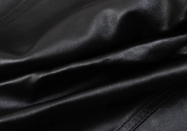 YOSHIYUKI KONISHI Switching Design Leather Biker Pants K-163107_018