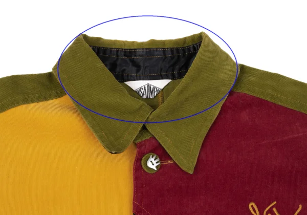 KANSAI IMPACT Switching Design Corduroy Shirt K-163108_003