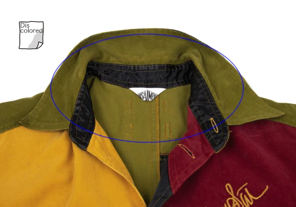 KANSAI IMPACT Switching Design Corduroy Shirt K-163108_004