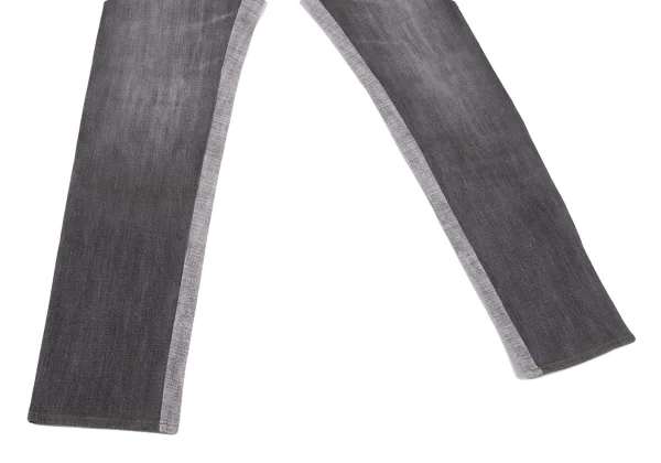 ISSEY MIYAKE me Denim Transfer Print Stretch Slim Pants K-163113_006
