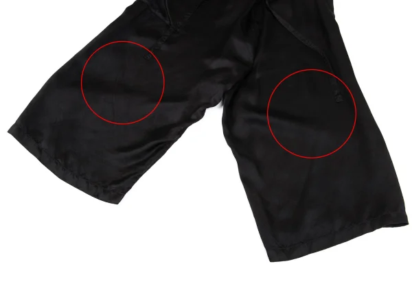 ISSEY MIYAKE me Dyed Satin Wide Cropped Pants K-163115_009