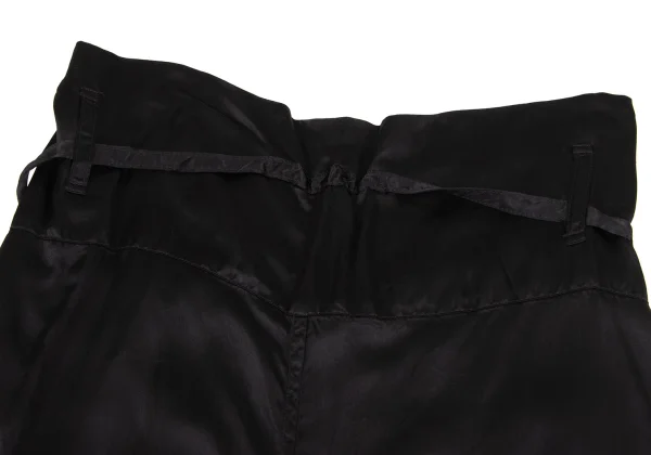ISSEY MIYAKE me Dyed Satin Wide Cropped Pants K-163115_016