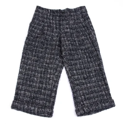 ISSEY MIYAKE me Tweed Cropped Double Pants