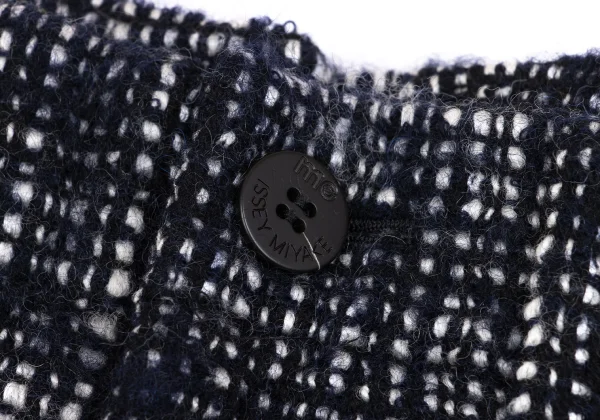 ISSEY MIYAKE me Tweed Cropped Double Pants K-163117_004