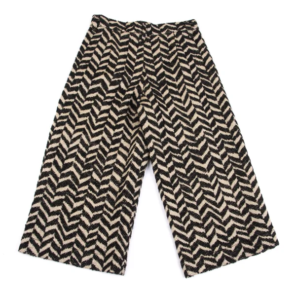ISSEY MIYAKE me Herringbone Weave Cropped Pants K-163118_008