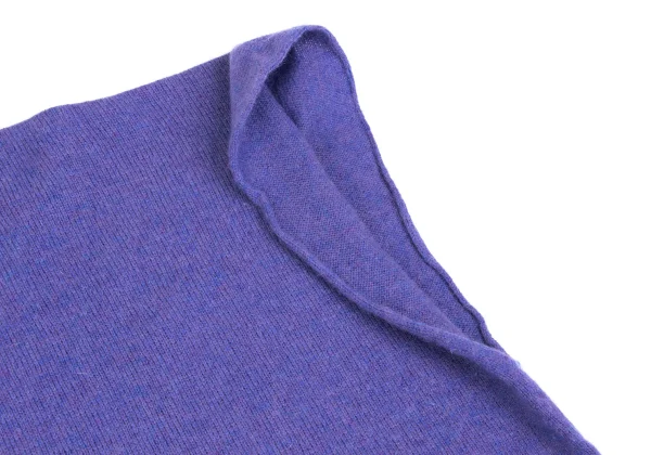 ISSEY MIYAKE me Wool Rayon V Neck Wide Knit Sweater K-163121_004