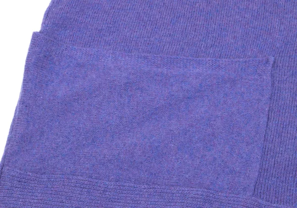 ISSEY MIYAKE me Wool Rayon V Neck Wide Knit Sweater K-163121_006