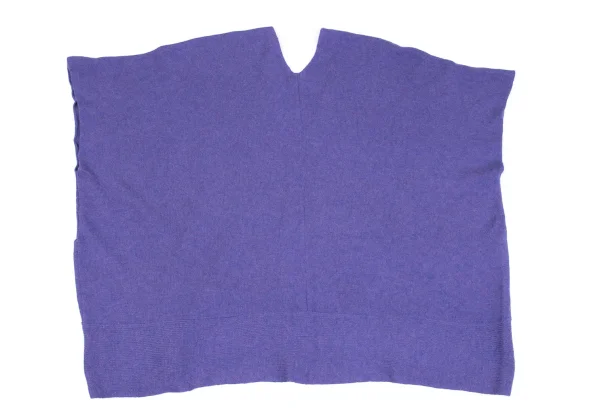 ISSEY MIYAKE me Wool Rayon V Neck Wide Knit Sweater K-163121_008