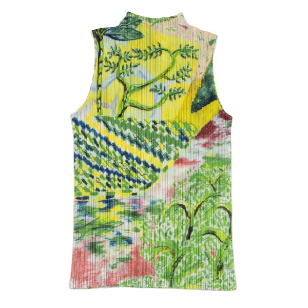 PLEATS PLEASE PROMENADE Illustration Printed Tank Top K-163127_002