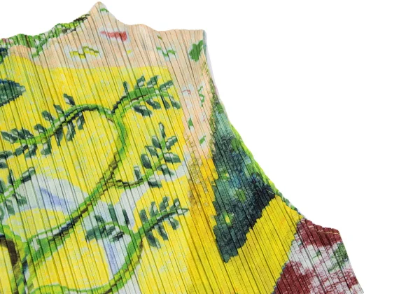 PLEATS PLEASE PROMENADE Illustration Printed Tank Top K-163127_005