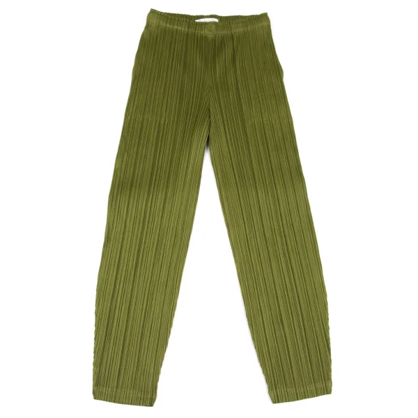 PLEATS PLEASE Tapered Pants Light Green 3 K-163130_001