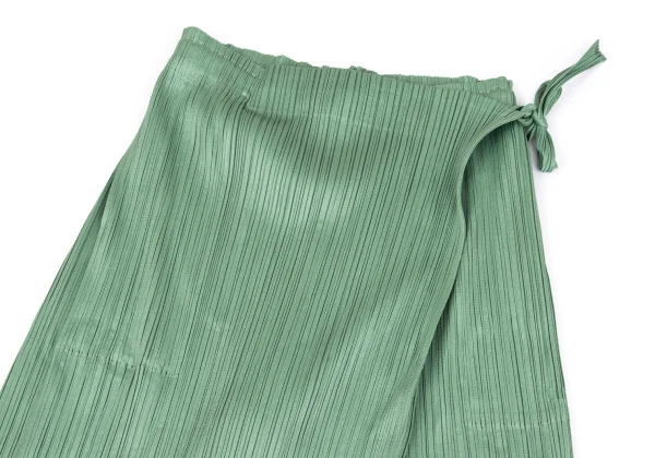PLEATS PLEASE Half Wrap Design Wide Pants K-163131_002