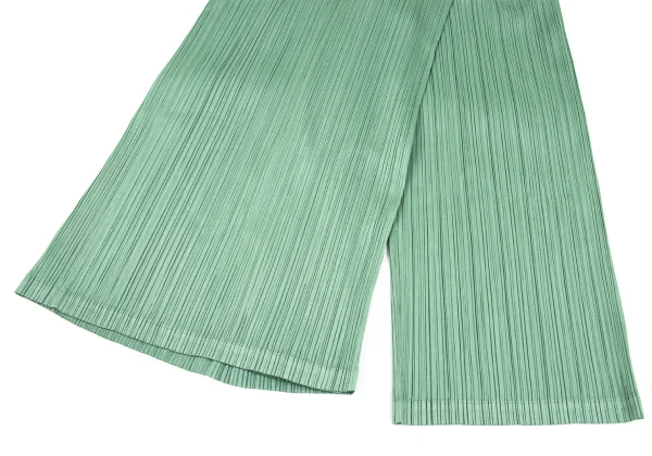 PLEATS PLEASE Half Wrap Design Wide Pants K-163131_006