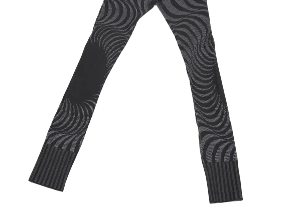 PLEATS PLEASE A-POC INSIDE Graphic Mesh Weave Leggings K-163137_004