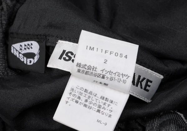 ISSEY MIYAKE A-POC INSIDE Dot Weave Pleats Pants K-163138_010