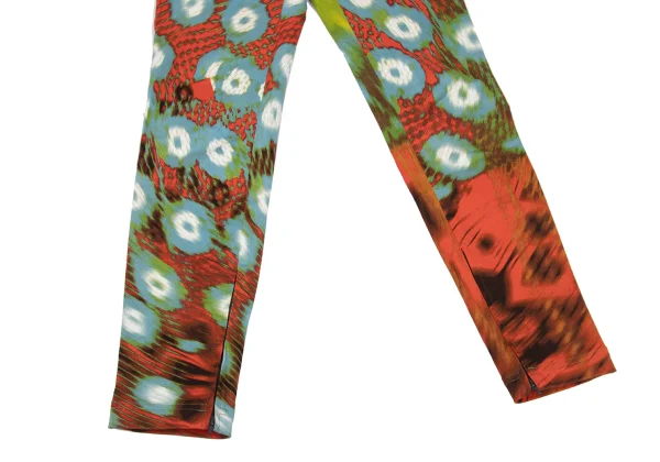ISSEY MIYAKE Blurred Graphic Print Slim Pants K-163139_005