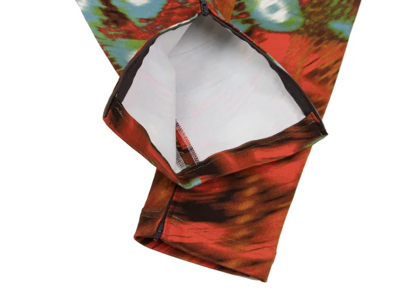 ISSEY MIYAKE Blurred Graphic Print Slim Pants K-163139_007